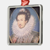 Sir Walter Raleigh Metalen Ornament (Links)