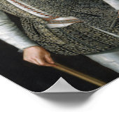 Sir Walter Raleigh Portrait - William Segar Poster (Hoek)