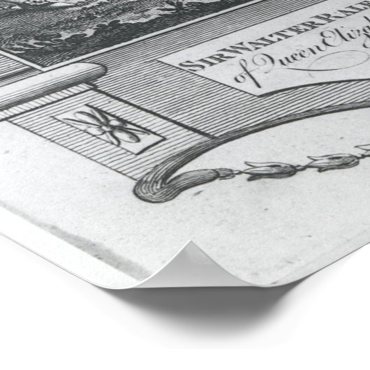 Sir Walter Raleigh Poster (Hoek)