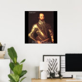 Sir Walter Raleigh "True Love" Kunstposters Poster (Thuiskantoor)