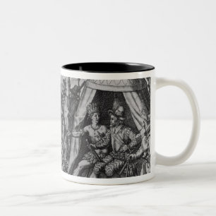 Sir Walter Raleigh Tweekleurige Koffiemok