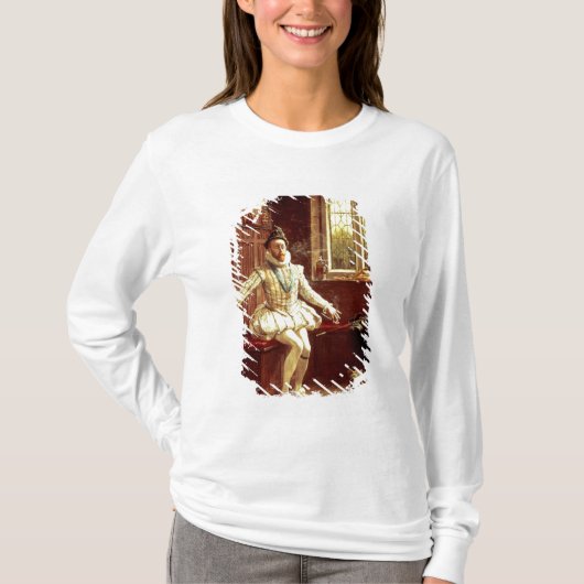 Sir Walter Raleigh's eerste rook T-shirt (Voorkant)