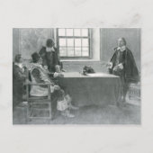 Sir William Berkeley Surrendering Briefkaart (Voorkant)