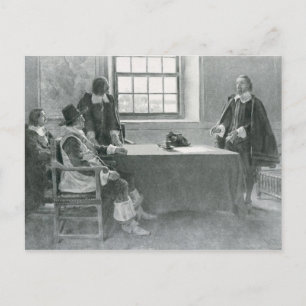 Sir William Berkeley Surrendering Briefkaart