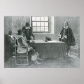 Sir William Berkeley Surrendering Poster (Voorkant)