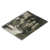 Sir William Hamilton (1730-1803) met andere Connoi Notitieboek (Linkerzijde)