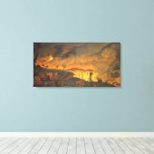 Sir William Hamilton die Ferdinand IV toont Canvas Afdruk (Insitu (Houten vloer))