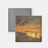 Sir William Hamilton die Ferdinand IV toont Magneet (Voorkant / Achterkant)