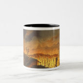 Sir William Hamilton die Ferdinand IV toont Tweekleurige Koffiemok (Center)