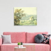 Sir William Hamilton's Villa, c.1795 (w/c over pen Canvas Afdruk (Insitu (Woonkamer))