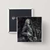 Sir William Johnson Vierkante Button 5,1 Cm (Voorkant /achterkant)