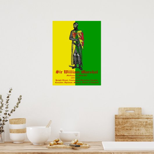 Sir William Marshal Poster (Keuken)