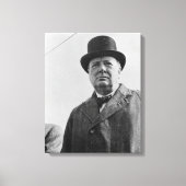 Sir Winston Churchill (1942) Canvas Afdruk (Voorkant)