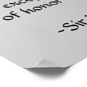 Sir Winston Churchill Citaat van SRF Poster (Hoek)