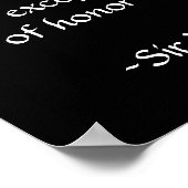 Sir Winston Churchill Citaat van SRF Poster (Hoek)