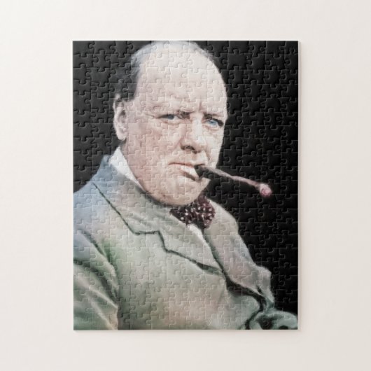 Sir Winston Churchill Legpuzzel (Verticaal)