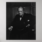 Sir Winston Churchill Poster (Voorkant)