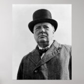 Sir Winston Churchill Poster (Voorkant)