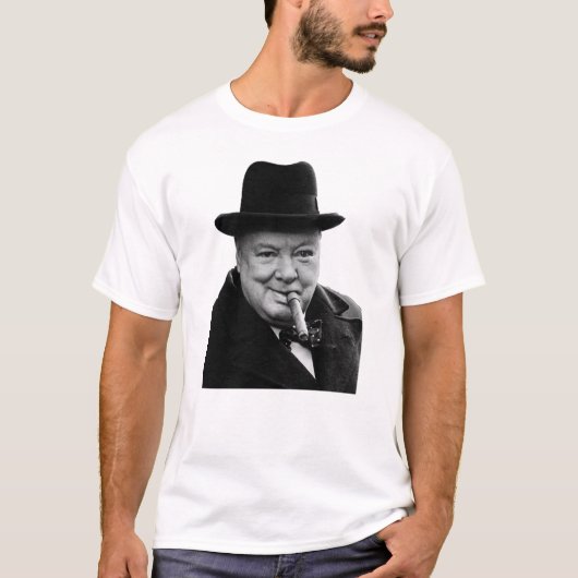 Sir Winston Churchill T-shirt (Voorkant)
