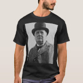 Sir Winston Churchill T-shirt (Voorkant)