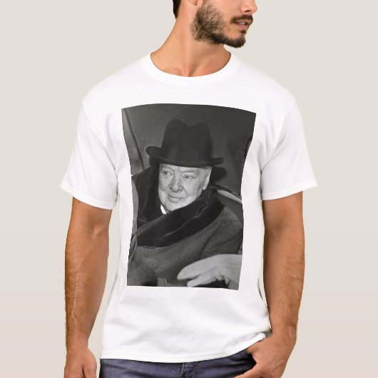 Sir Winston Churchill T-shirt (Voorkant)
