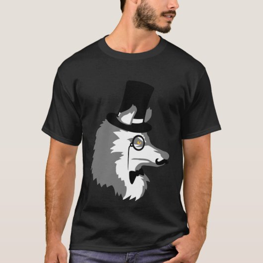 Sir Wolf Heren Top Hoed Monocle Bril Rich Mi (Voorkant)