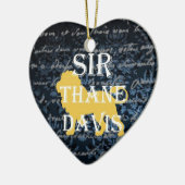 Sir Xmas Ornament (Links)