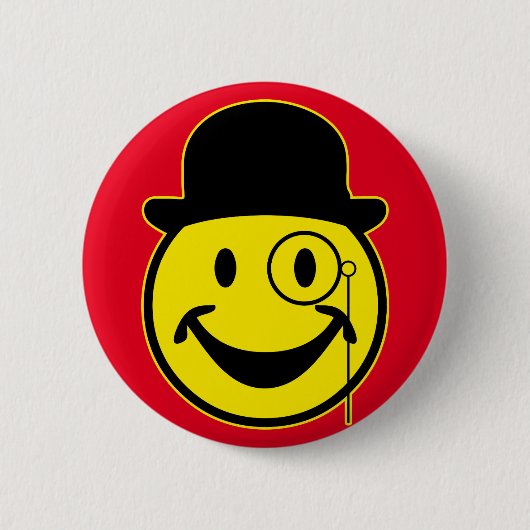 Sir yellow + uw rug. en ideeën ronde button 5,7 cm (Voorkant)