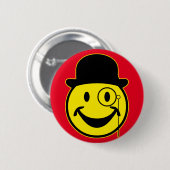 Sir yellow + uw rug. en ideeën ronde button 5,7 cm (Voorkant /achterkant)