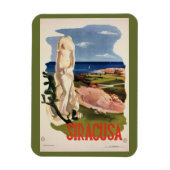 Siracusa Syracuse Italië  Italiaans reizen Magneet (Verticaal)