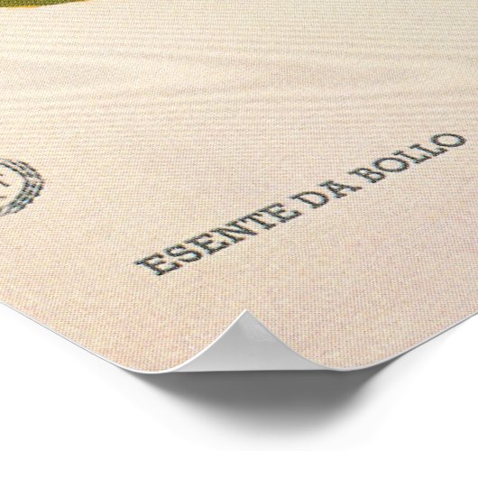 Siracusa Syracuse Italië  Italiaans reizen Poster (Hoek)