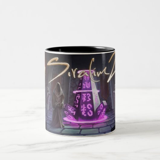 Siralim 2-Mok (scherm Titel) Tweekleurige Koffiemok (Center)