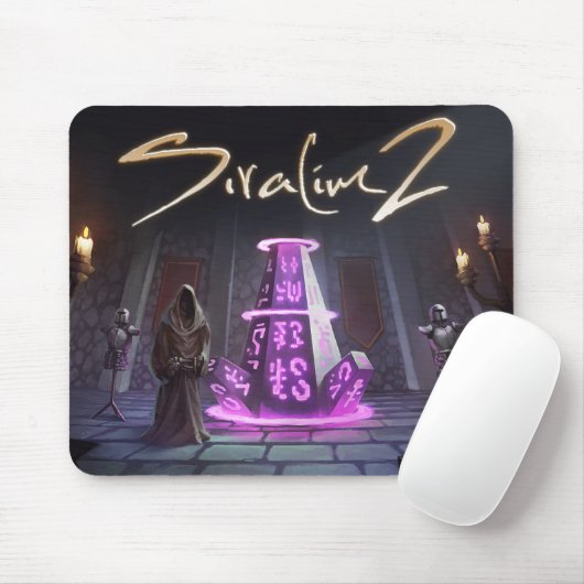 Siralim 2 Mousepad (scherm Titel) Muismat (Met muis)