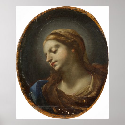 Sirani - hoofd van de Maagd Poster (Voorkant)