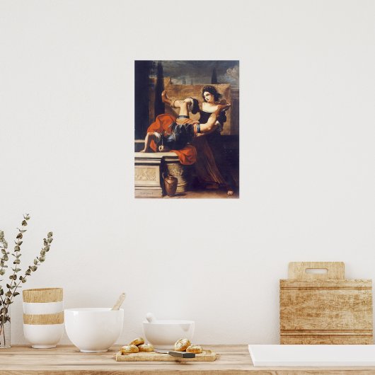 Sirani - Timoclea doodt kapitein Alexander Poster (Keuken)