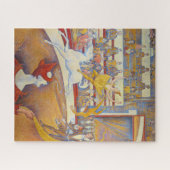 Sircus door Georges Seurat -  kunst Legpuzzel (Horizontaal)