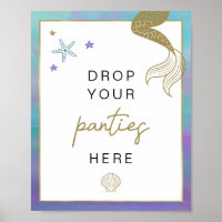 SIREN Beach Zeemeermin Bachelorette Panty Drop Gam