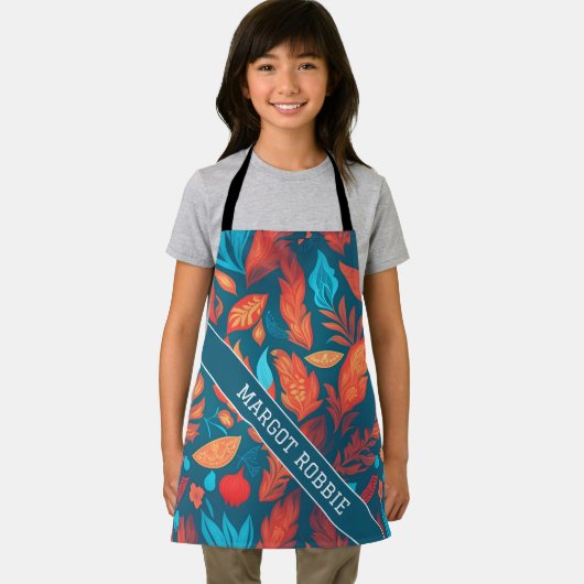 Siren Geometrisch Kleurrijk Gepersonaliseerd Patro Schort (Insitu)