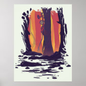 Siren Head Stalk Poster (Voorkant)