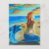 Siren - mermaid briefkaart (Voorkant)