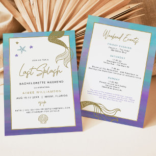 SIREN Mermaid Last Splash Bachelorette