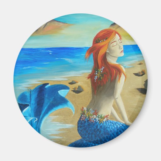 Siren - mermaid magneet (Voorkant)