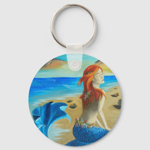 Siren - mermaid sleutelhanger