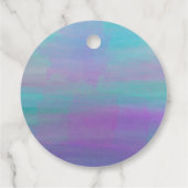 SIREN Mermaid Tail voor een Veil Bachelorette Ocea Bedankjes Labels (Achterkant)