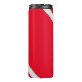 SIREN SCUBA - Rood/duik vlag, thermische Mok (Achterkant)