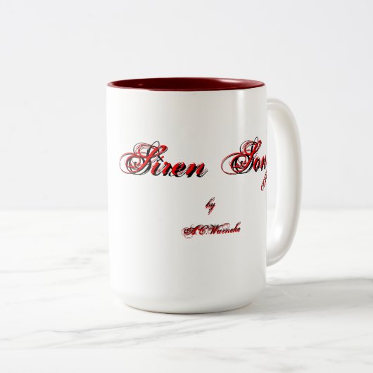 Siren Song-mok Tweekleurige Koffiemok (Voorkant rechts)