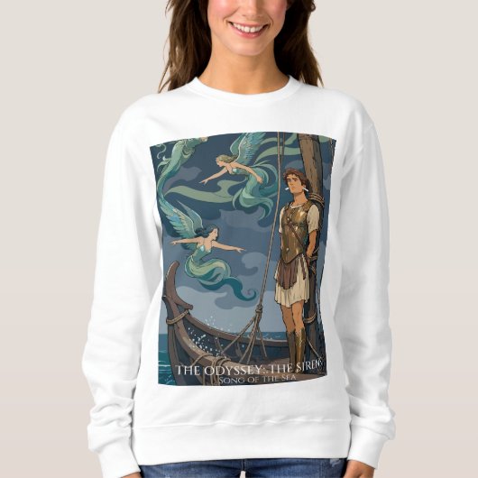 Siren Song Over Stormy Seas Trui (Voorkant)