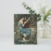 Siren Speelt Muziek voor Sailors Briefkaart (Staand voorkant)