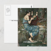 Siren Speelt Muziek voor Sailors Briefkaart (Voorkant / Achterkant)