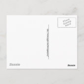 Siren Speelt Muziek voor Sailors Briefkaart (Achterkant)